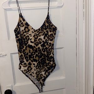cheetah print body suit